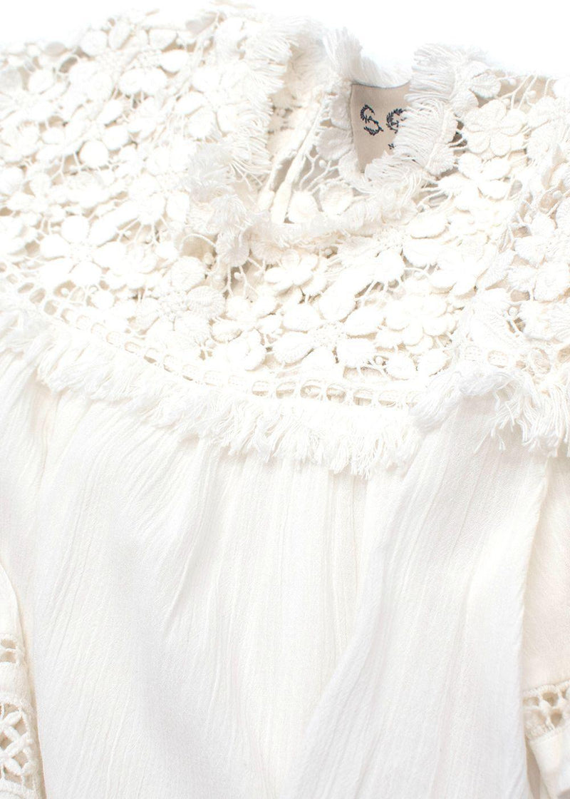 Sea New York Lace White Top