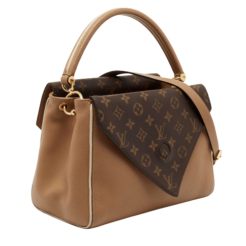 Louis Vuitton Sesame Monogram Canvas and Leather Double V Bag