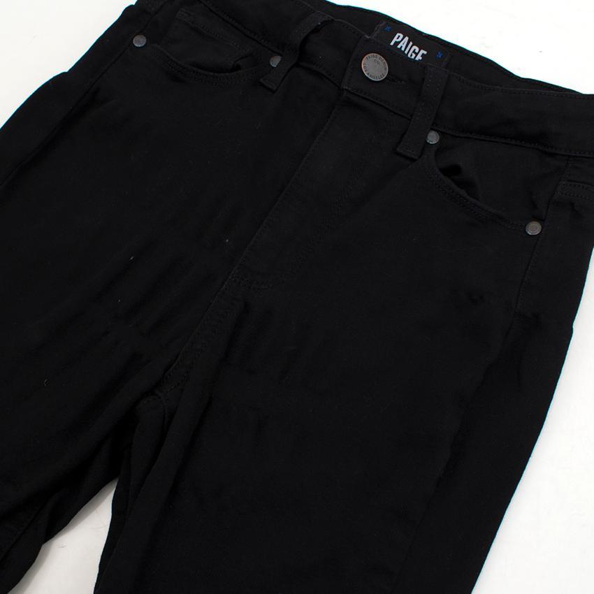 PAIGE black Straight leg Jeans