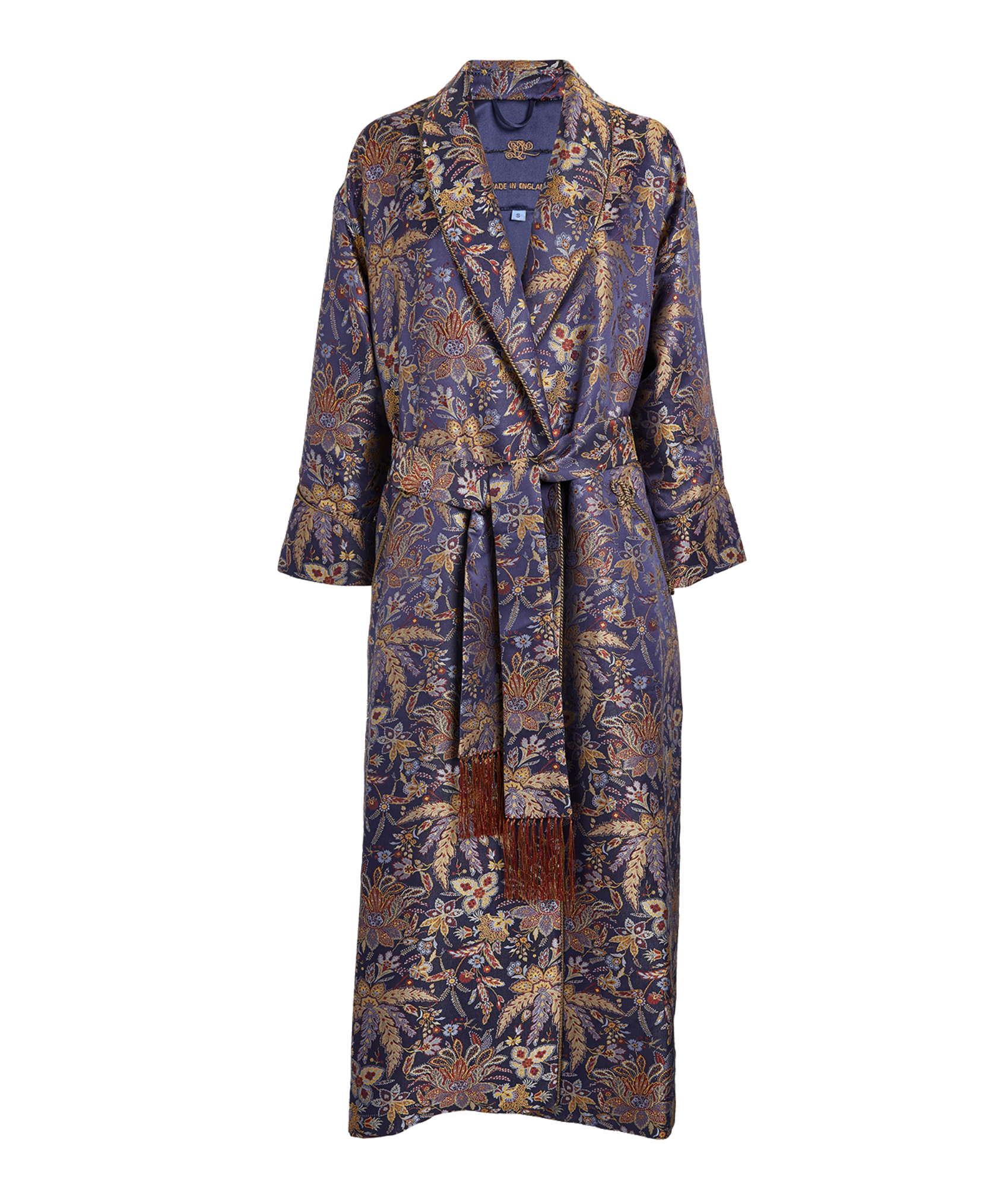 Daniel Hanson Silk Paisley-Jacquard Robe