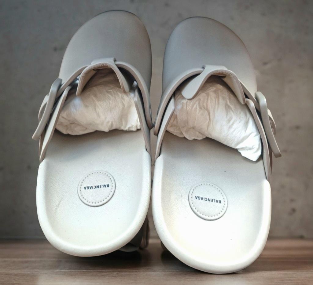 Balenciaga  Leather Mallorca Mules