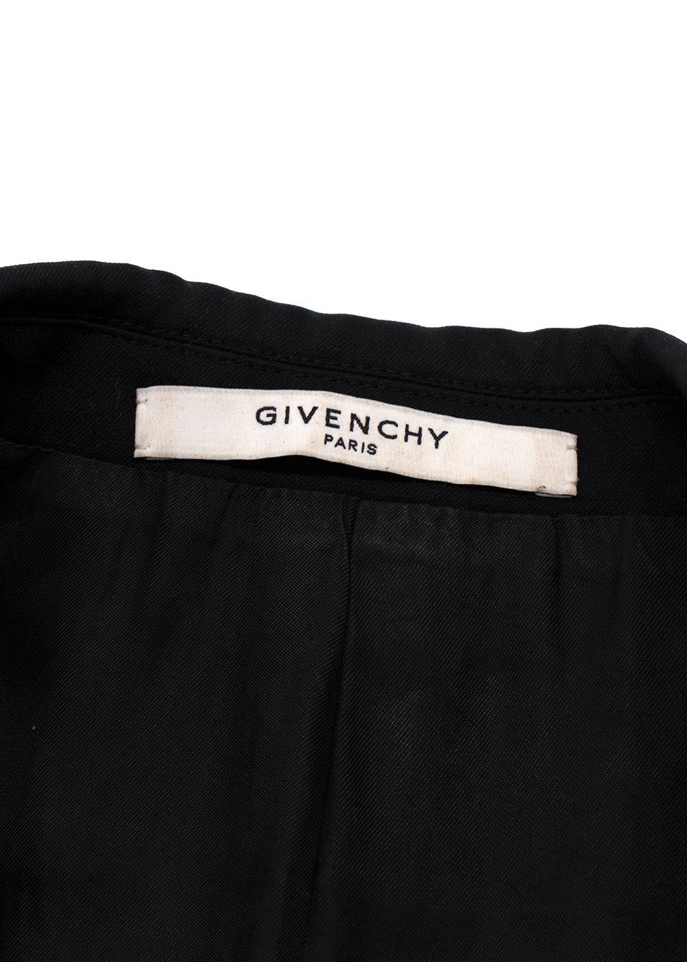 Givenchy Slim Fit Tailored Black Blazer