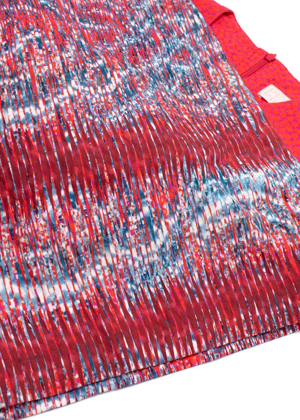 Peter Pilotto Textured Jacquard Sleeveless Mini Dress