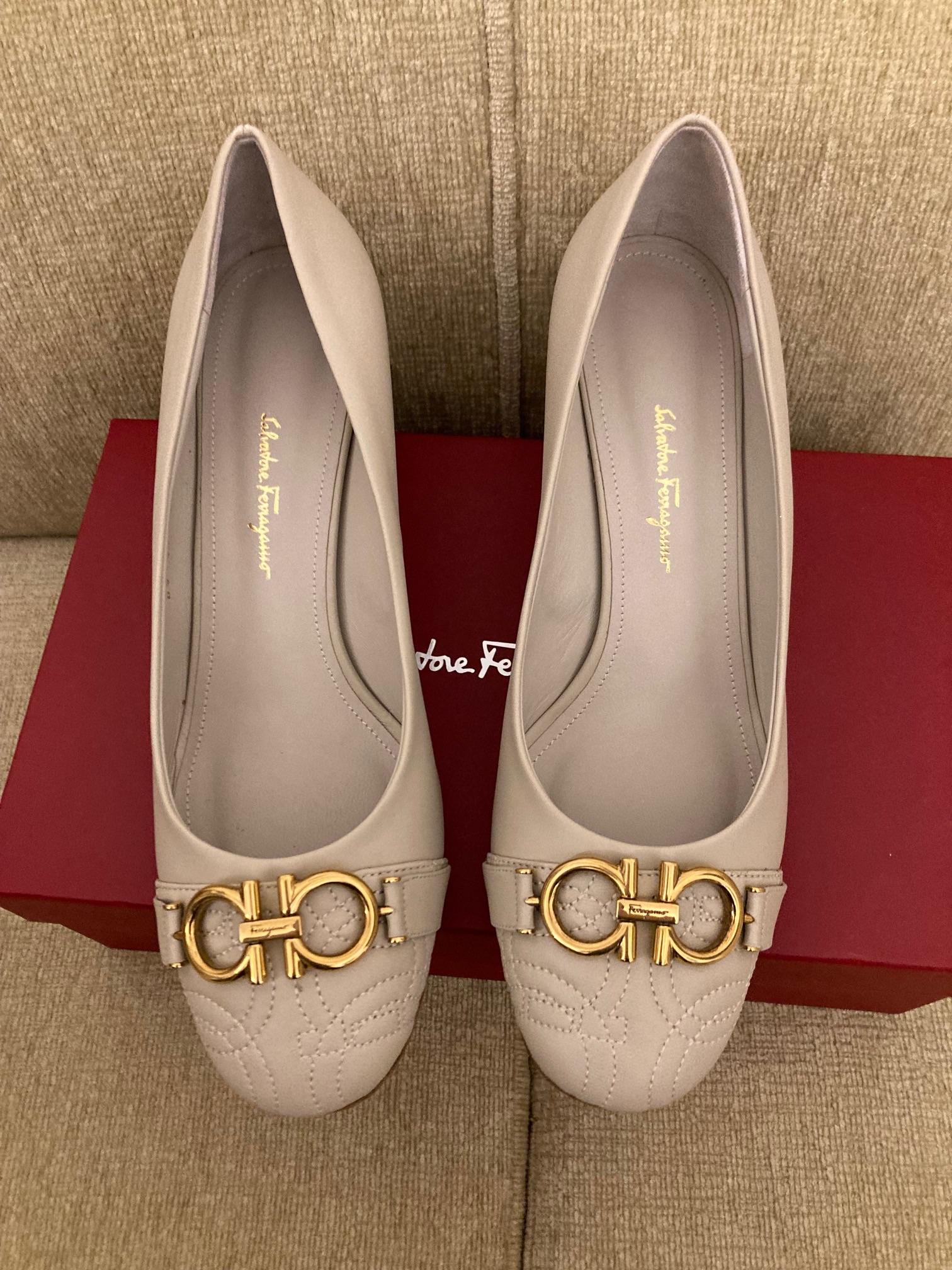 Garda Quilted Leather Pumps