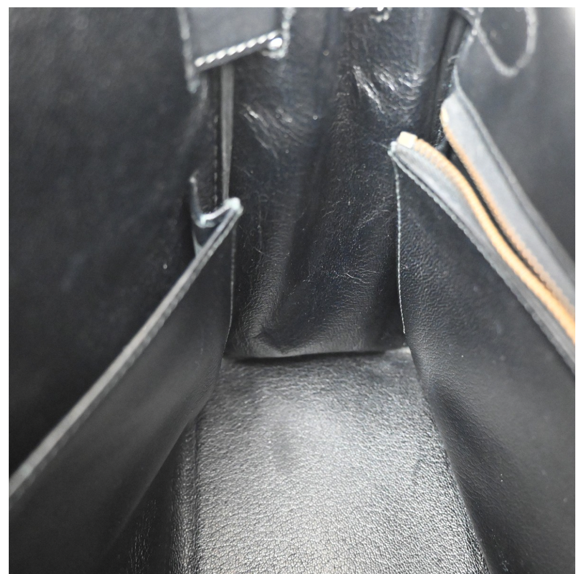 Hermes Black Kelly With Gold Hardware 32Cms
