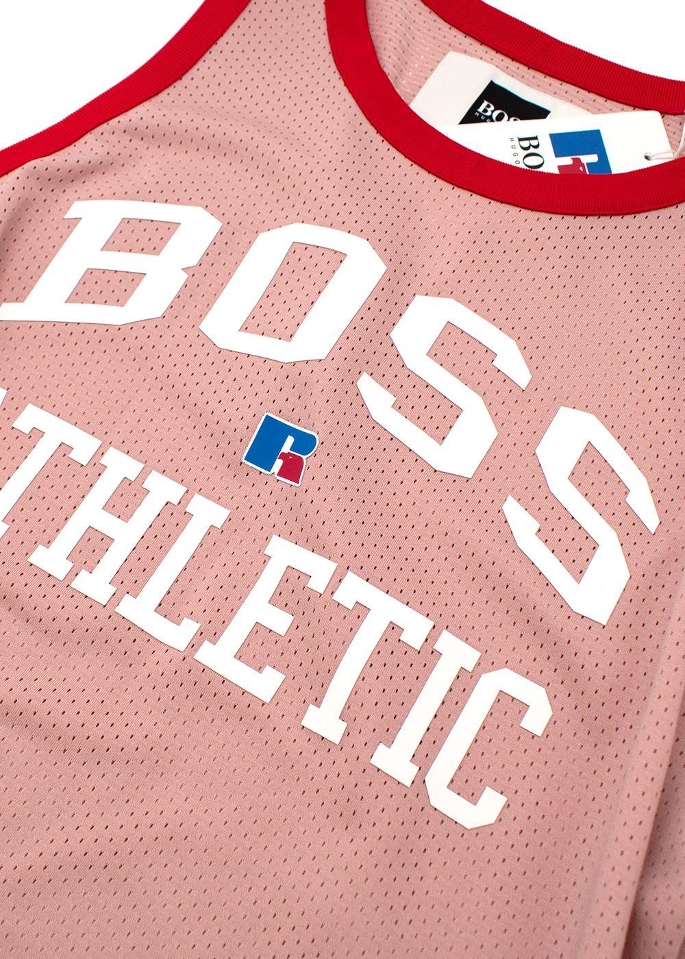 x Russell Athletic Pink Perforated Vest