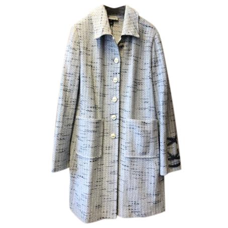 St John Tweed Wool Coat