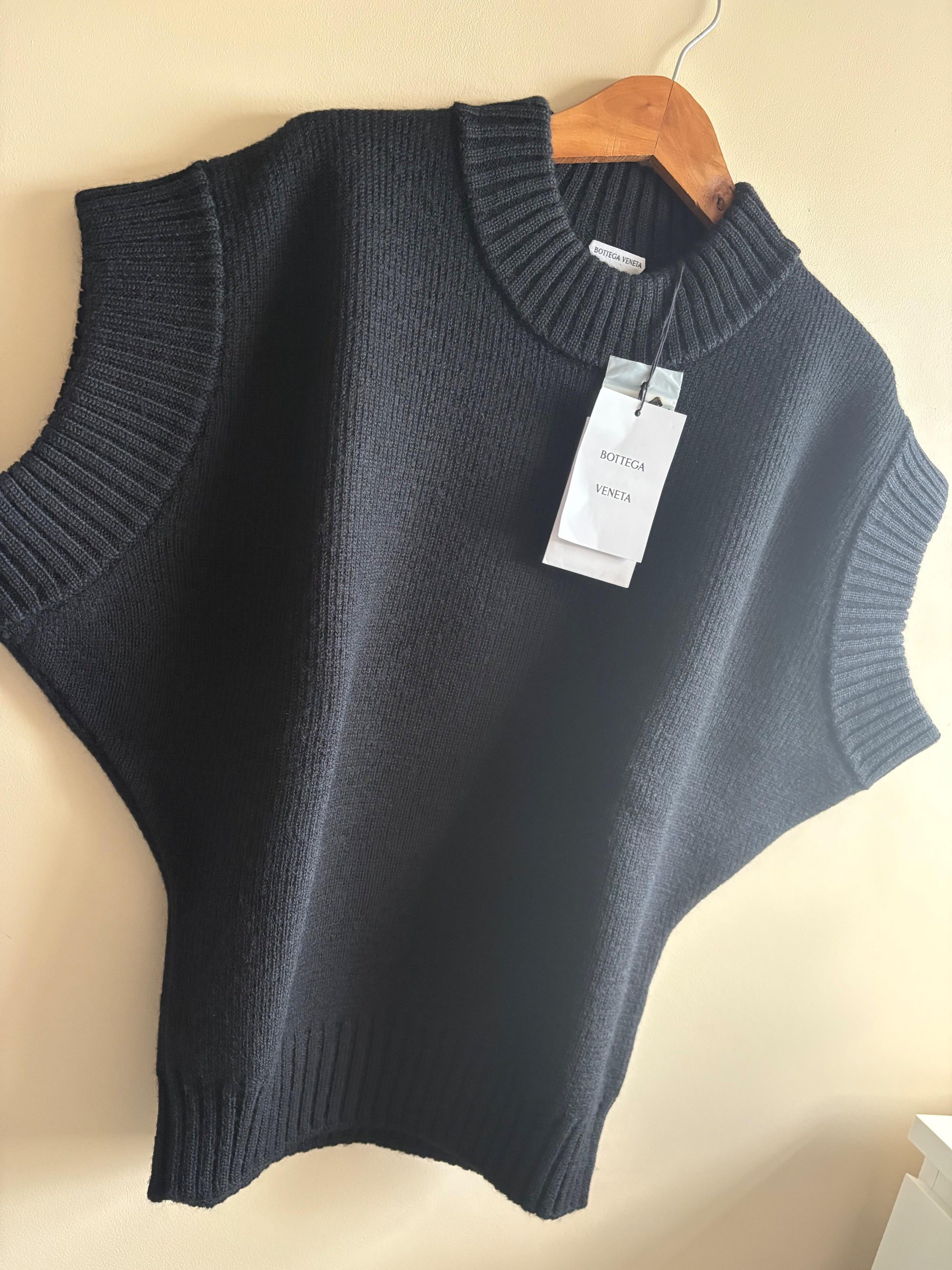 Bottega Veneta Black Knit Jumper