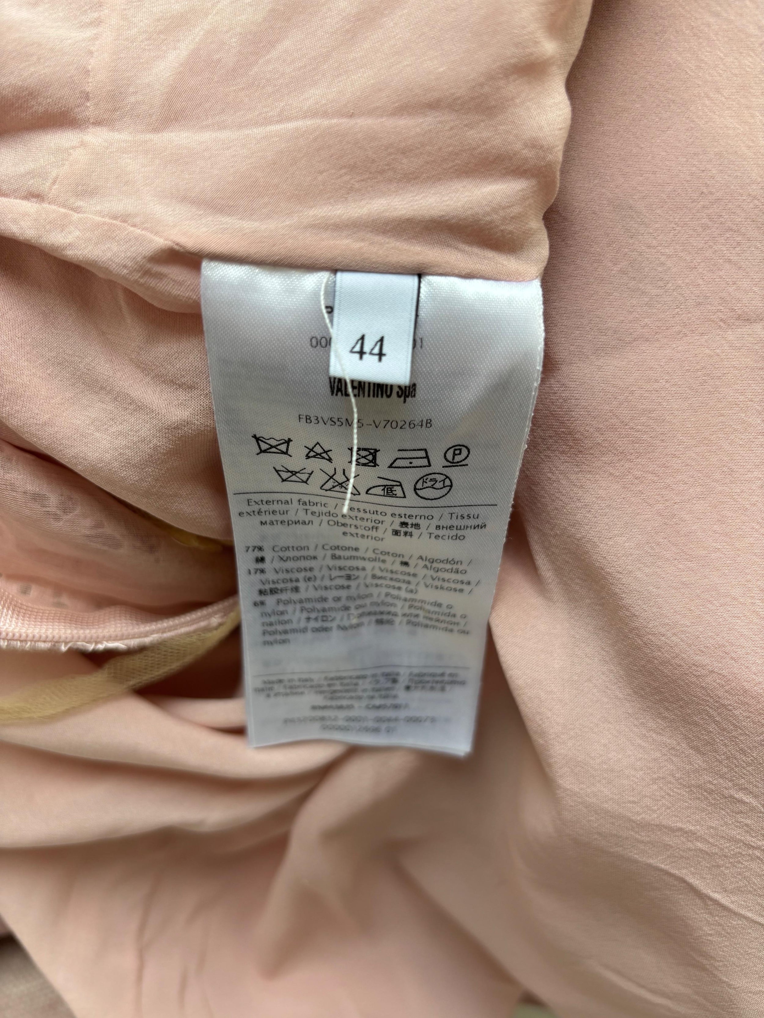 Valentino Blush Pink Lace Dress