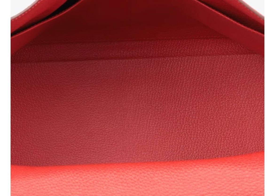 Hermès Geranium Togo Leather Kelly 35cm