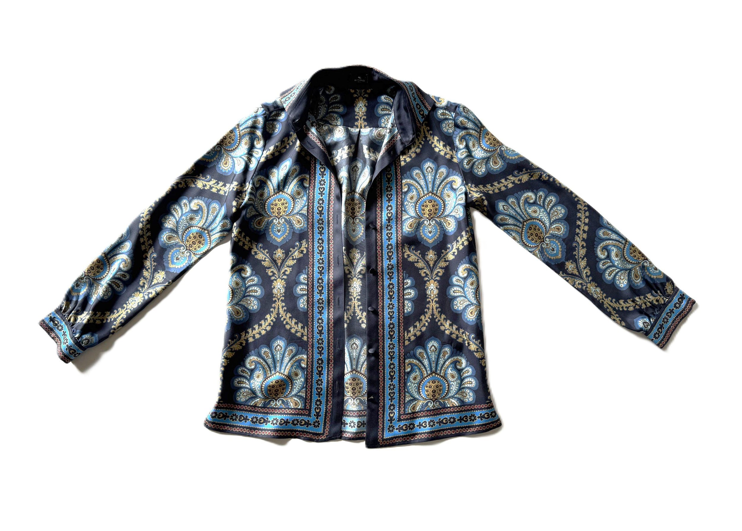 Etro Printed Silk Blouse