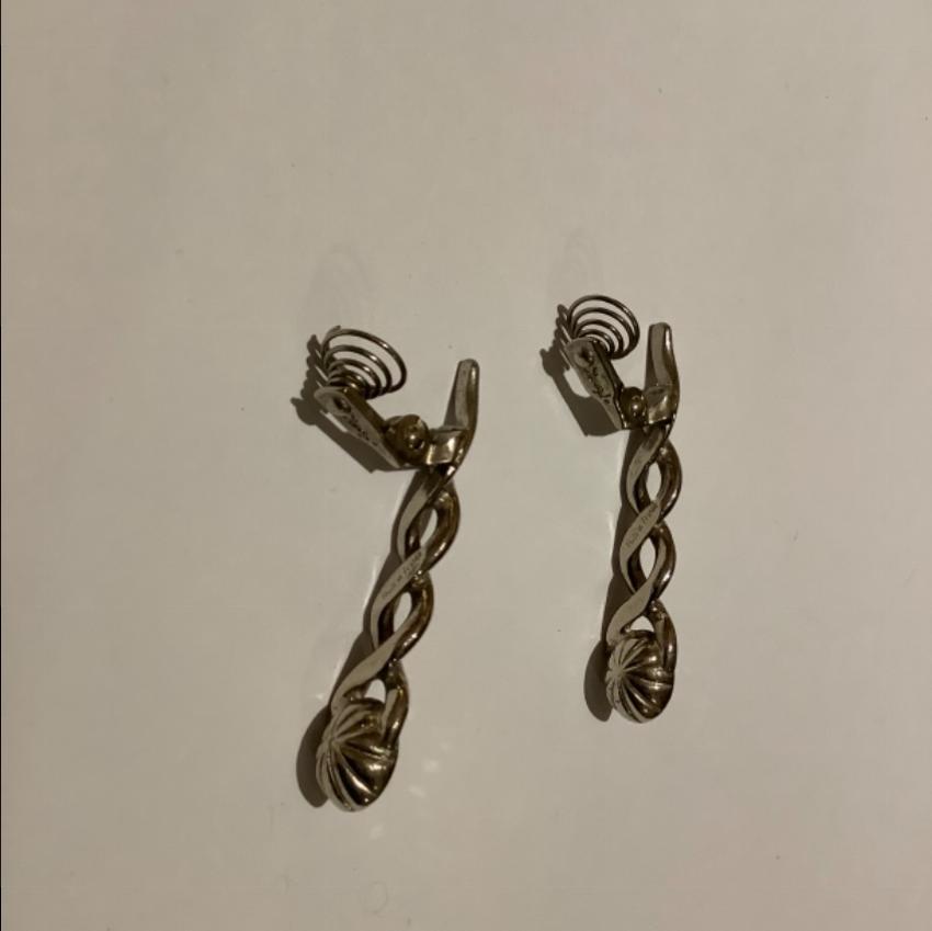 Yves Saint Laurent Vintage Crystal Drop Earrings