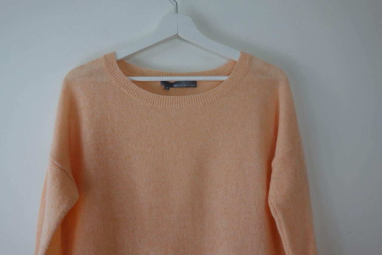 Peach Cashmere Jumper