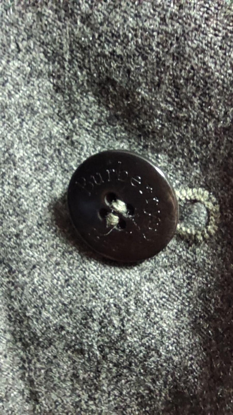 Burberry Grey Vintage Wool Blazer