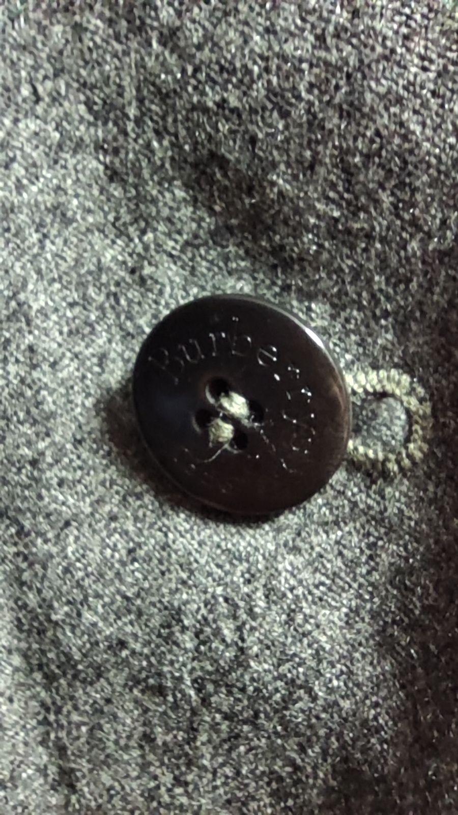 Burberry Grey Vintage Wool Blazer