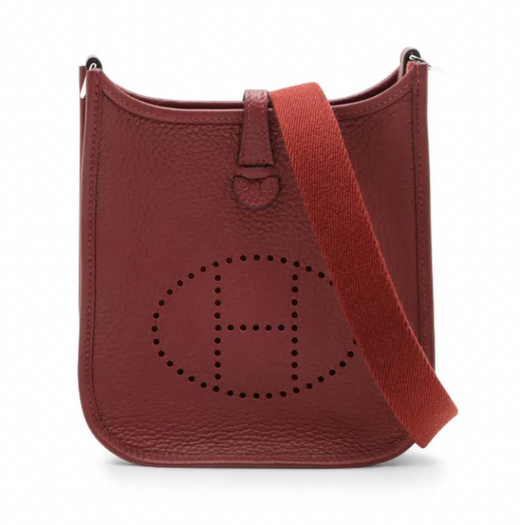 Hermès Rouge H Évelyne 16 (TPM) Palladium Hardware