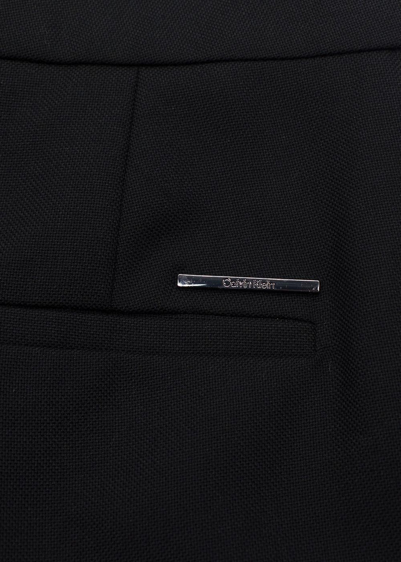 Calvin Klein Black Slim Tapered Trousers