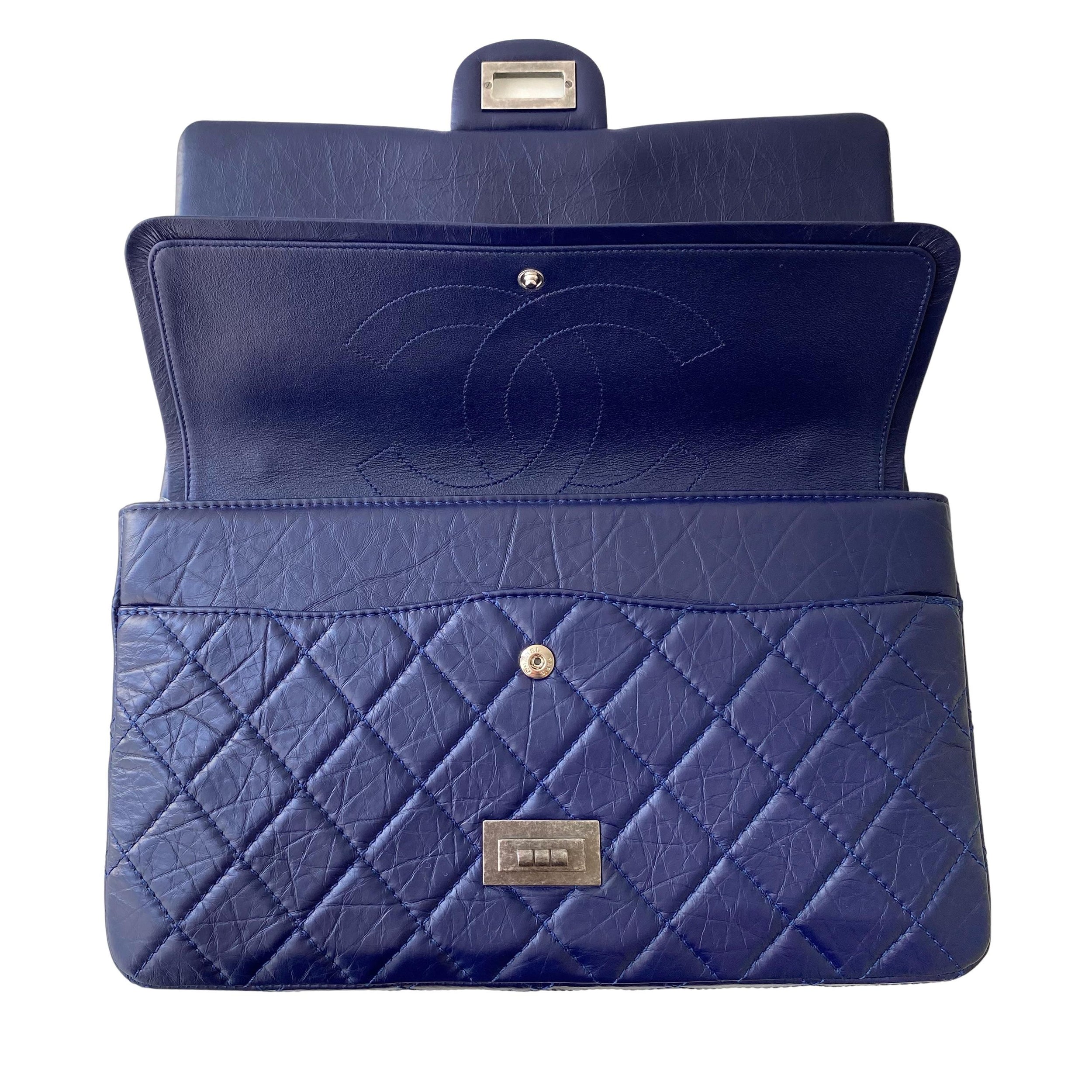 Blue Reissue 2.55 227 Flap Bag