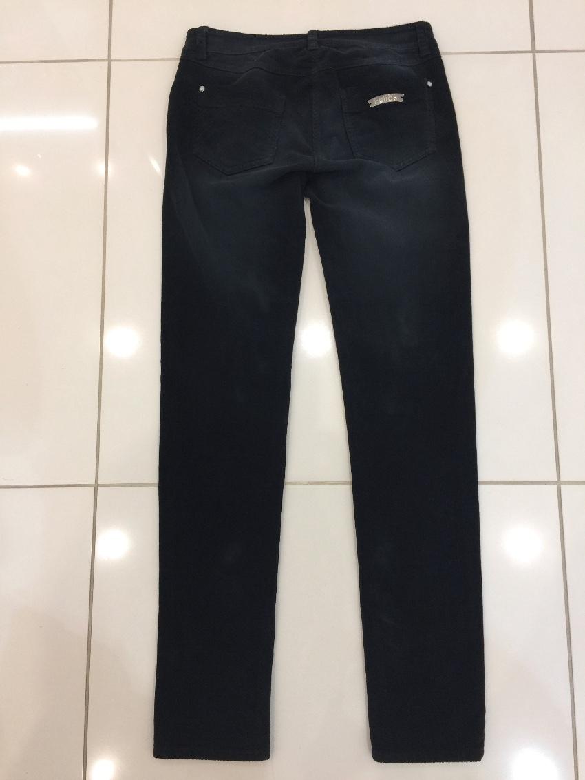 Blumarine Black Corduroy Trousers