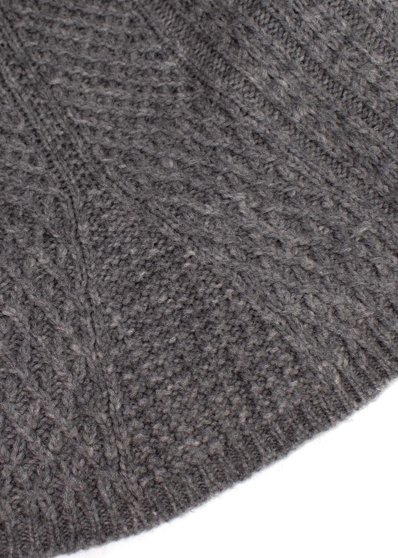 Max Mara Grey Wool Blend Jumper
