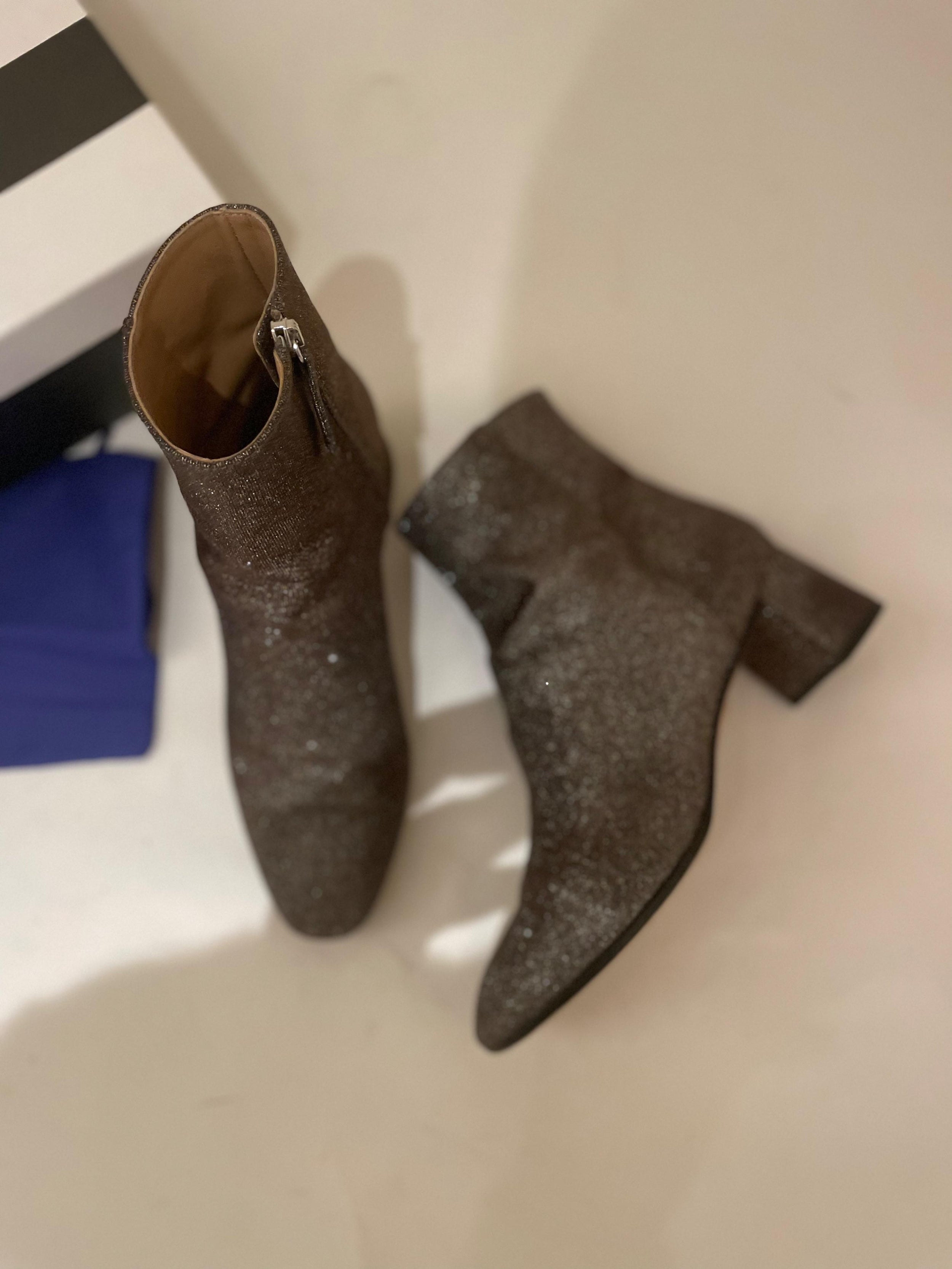 Grenelle Glitter Booties