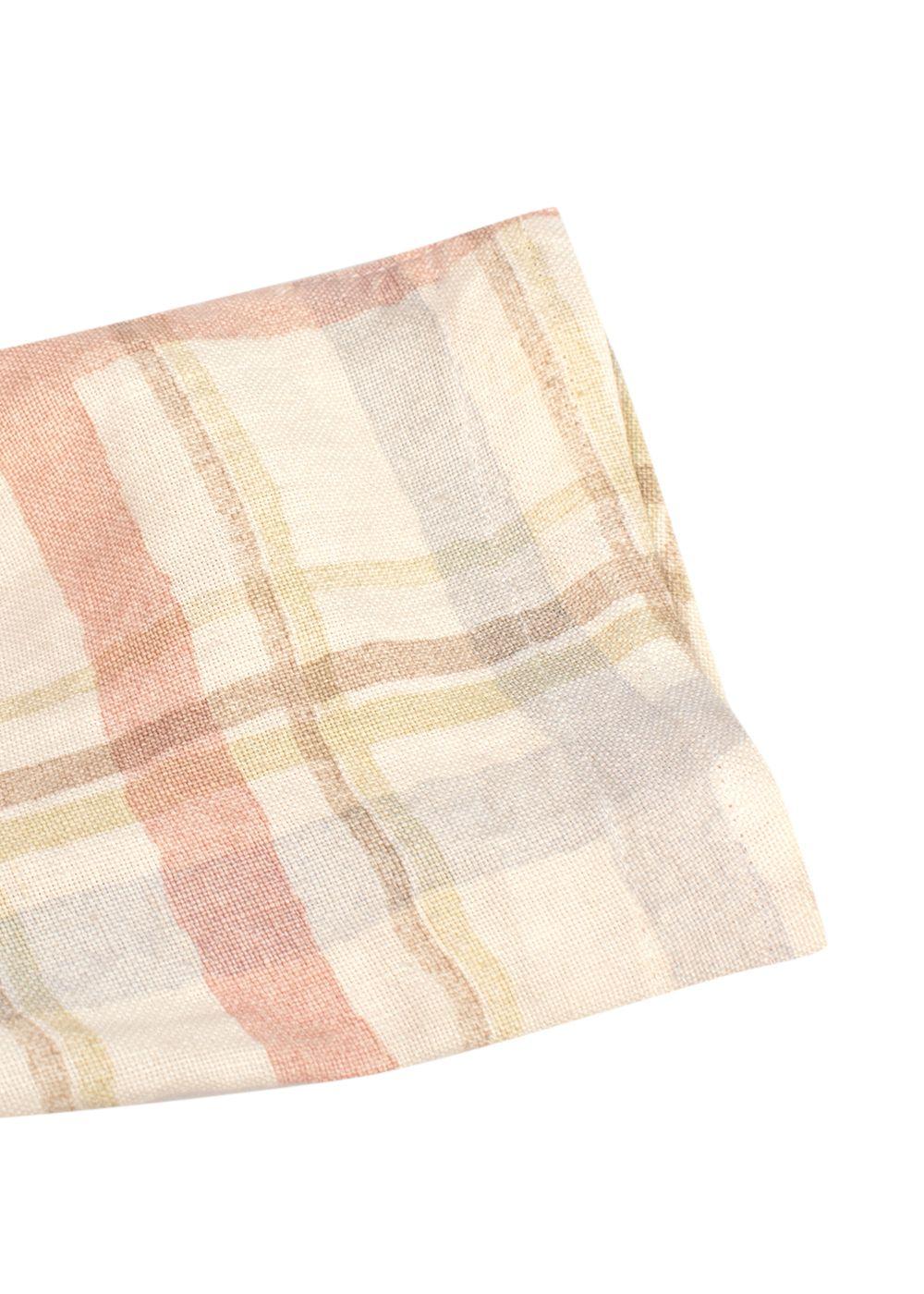 Etro Pastel Checked Linen Blazer