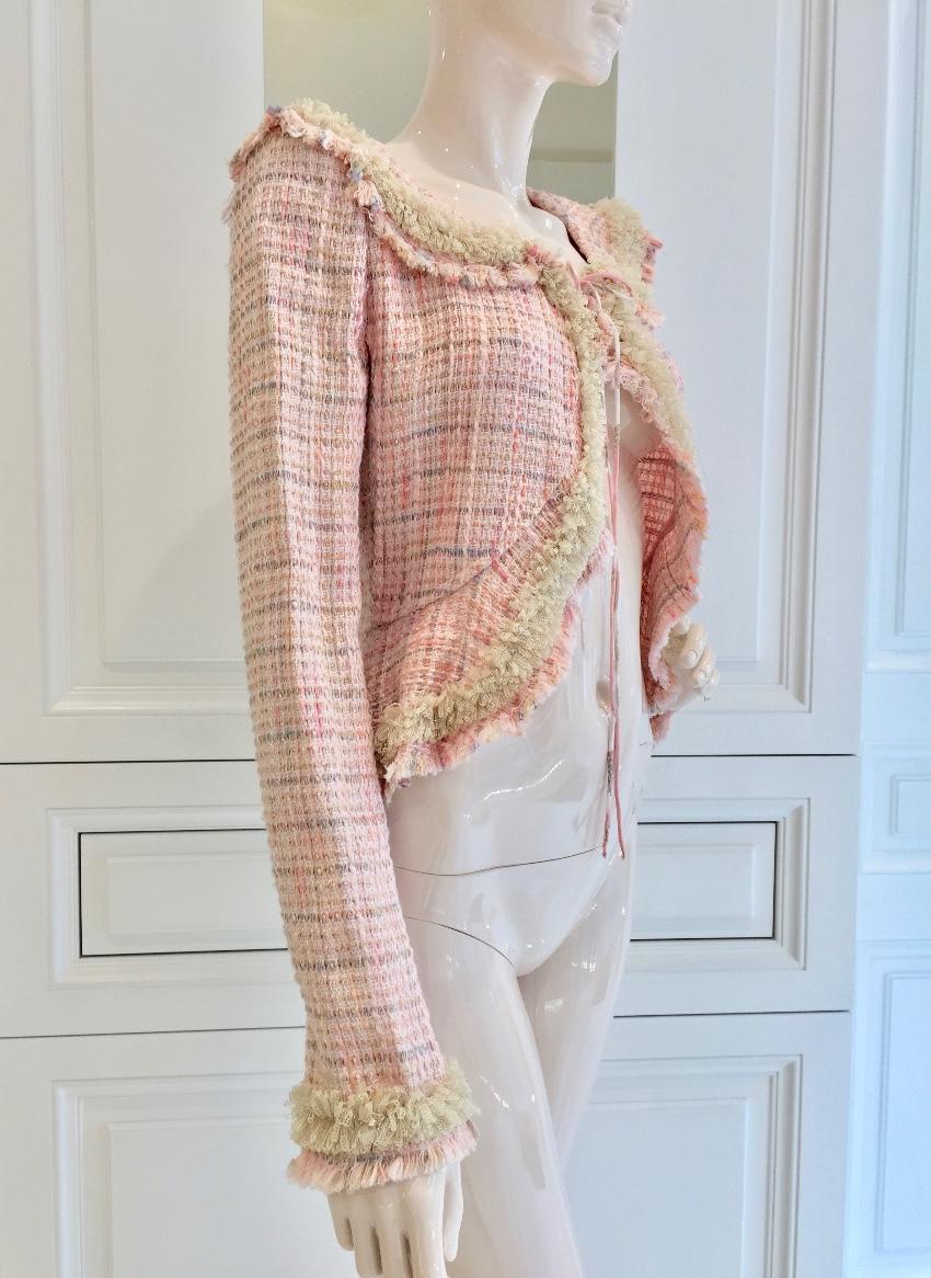 Ungaro Pink Lesage Tweed Jacket