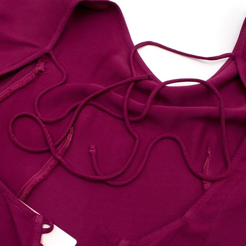 Ghost Plum Dress.