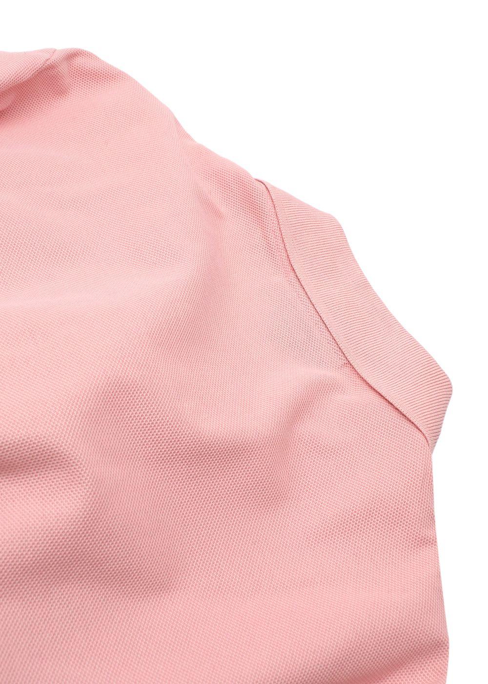 Burberry Pink Logo Polo Shirt