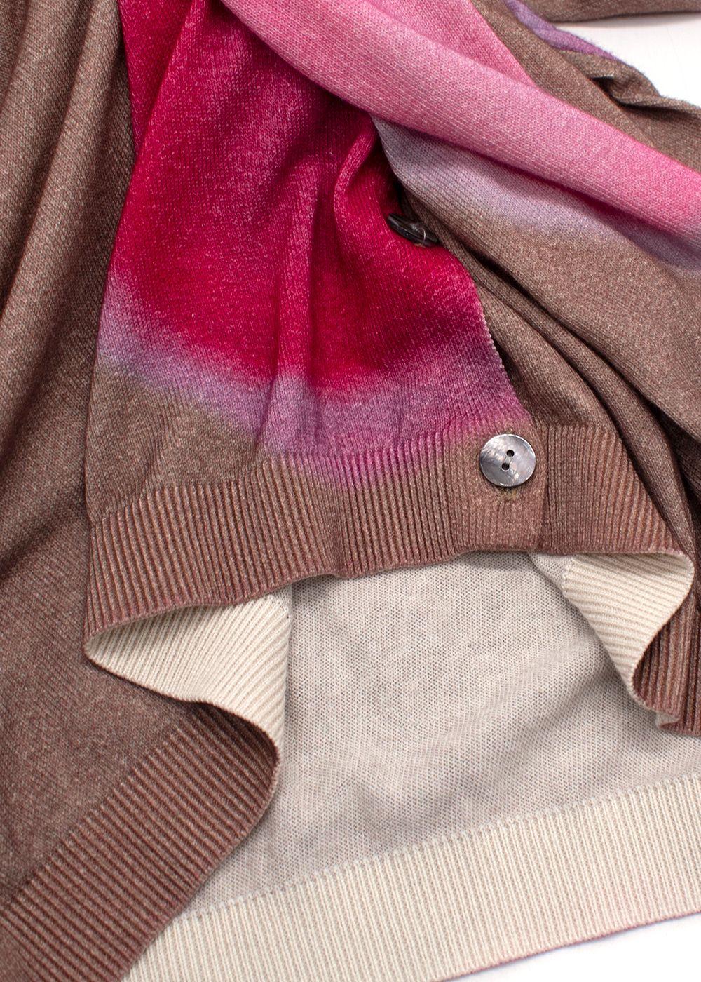 In Bed With You Pink Printed  Longline Cardigan