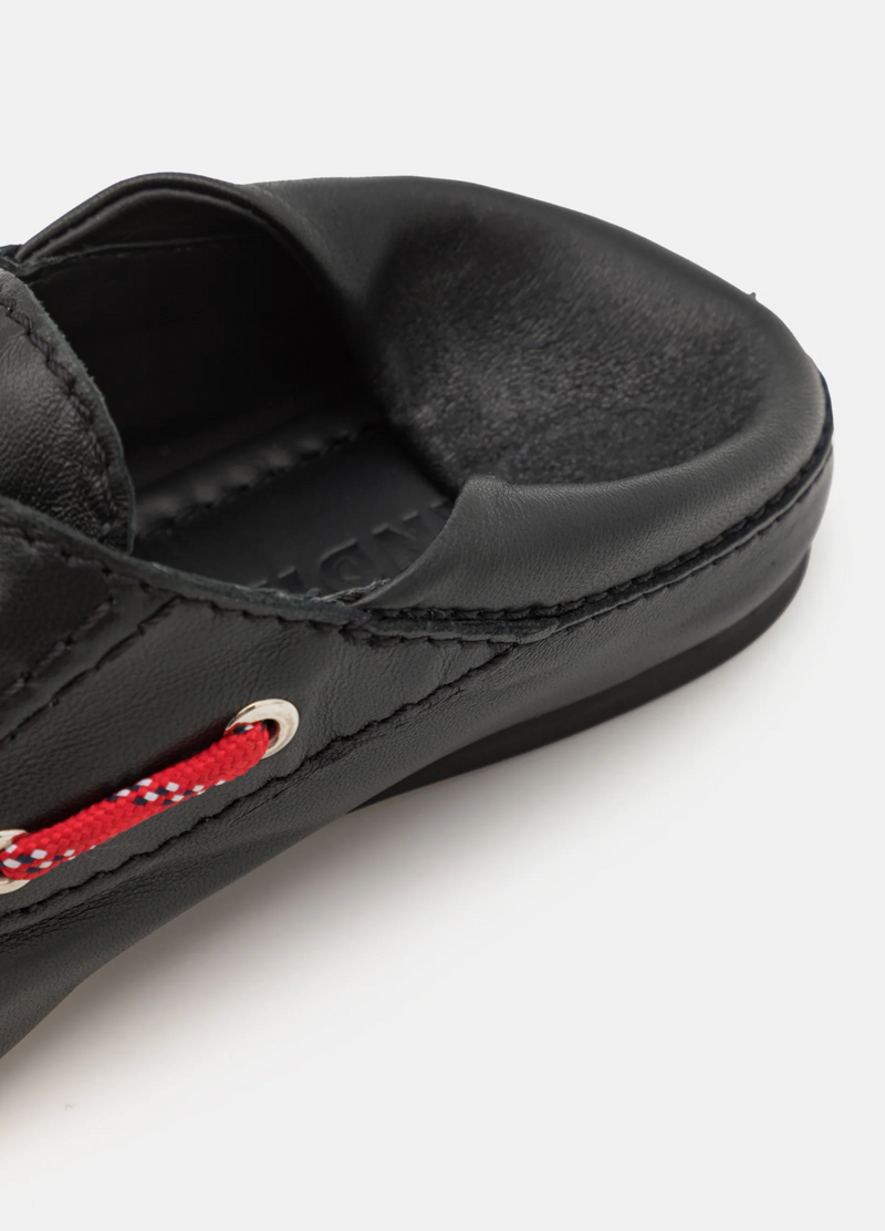 Sandro Leather Boat Shoes
