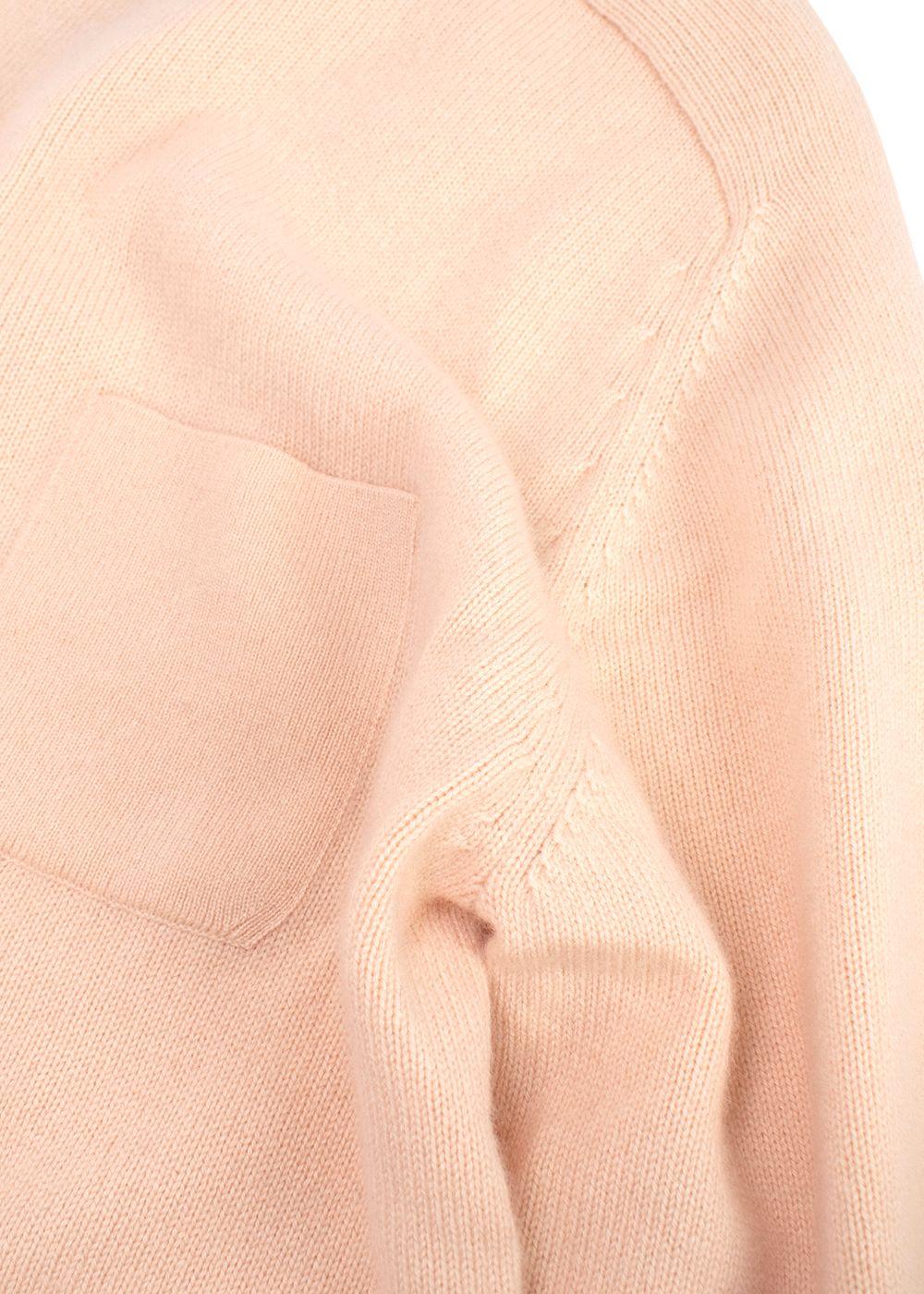 Chloe Cropped Sleeve Cashmere Jumper