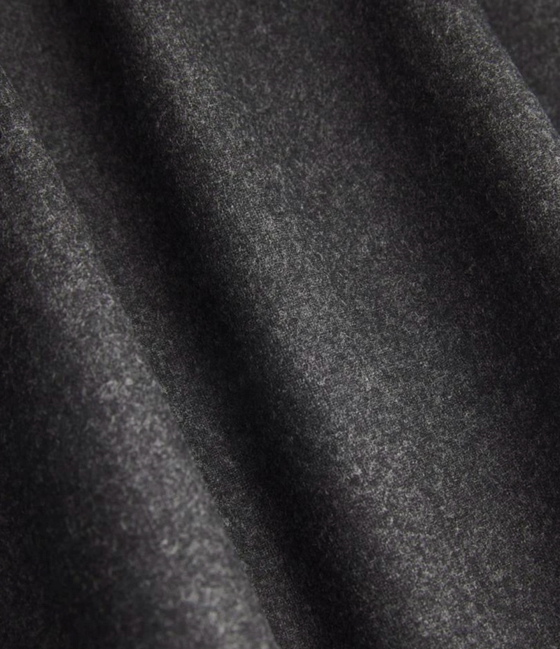 Eskandar Virgin Wool-Cashmere Midi Skirt