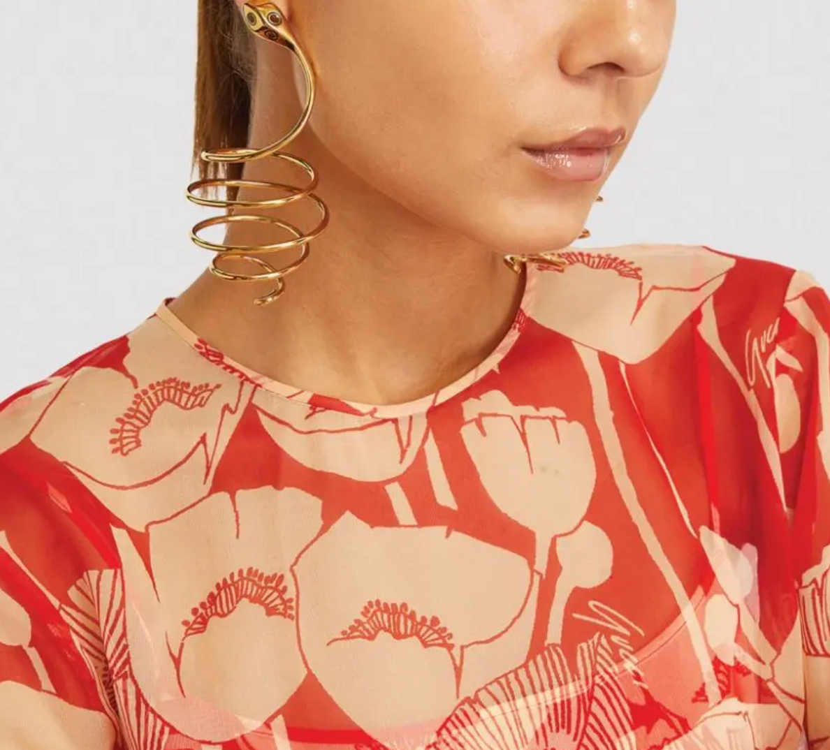 Chloé  Chl P Spiral Earrings