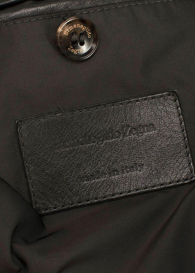 Ermenegildo Zegna Dark Brown Field Jacket