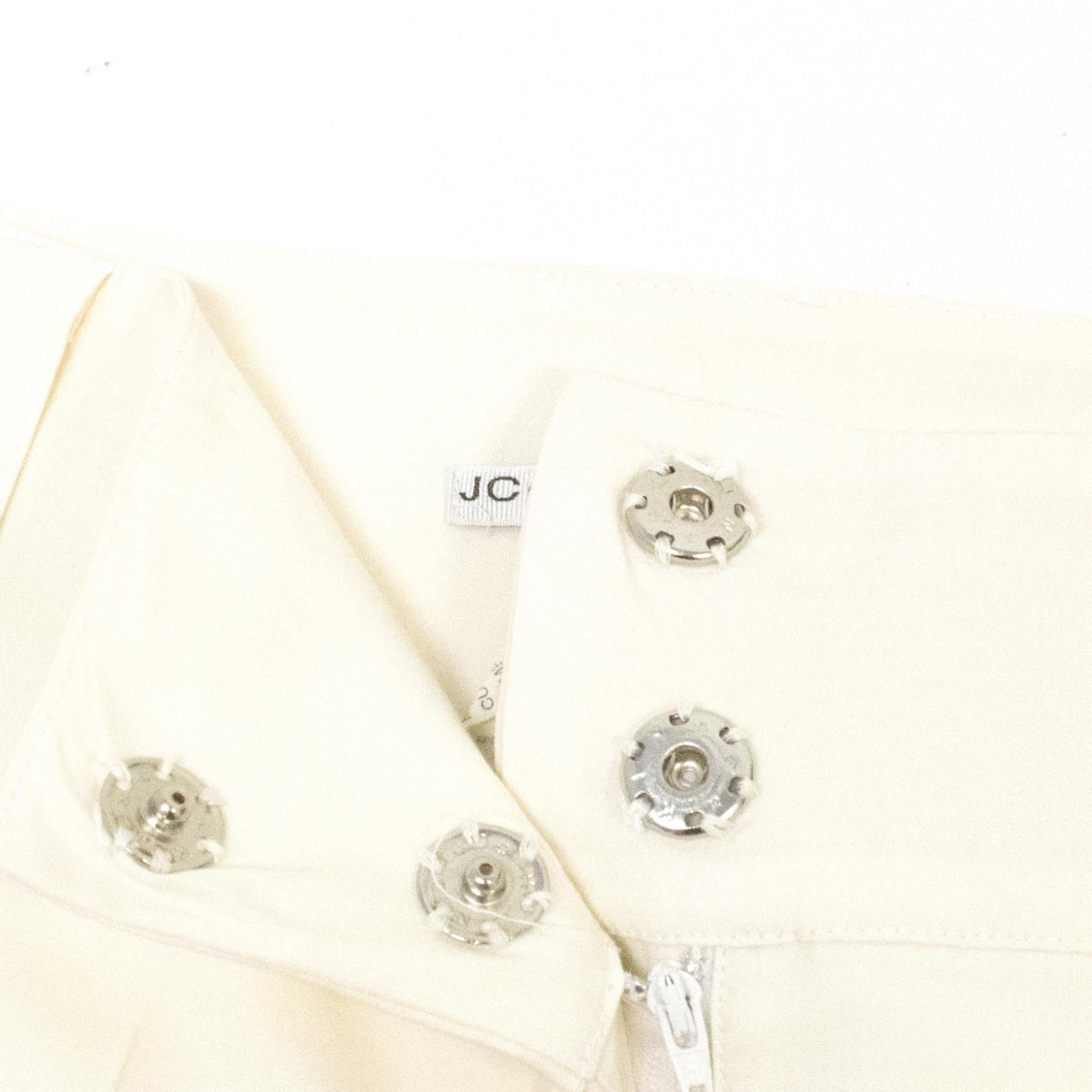 JC De Castelbajac Cream Trousers