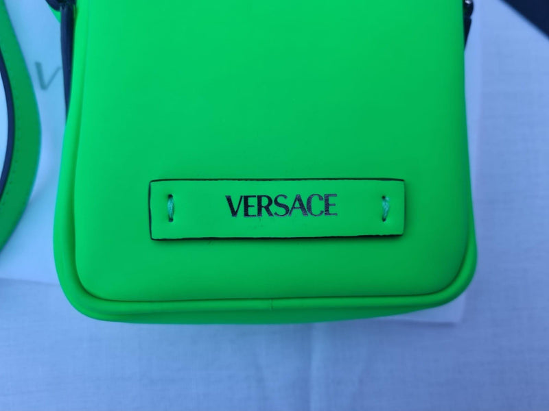 Green Medusa Biggie Crossbody Bag