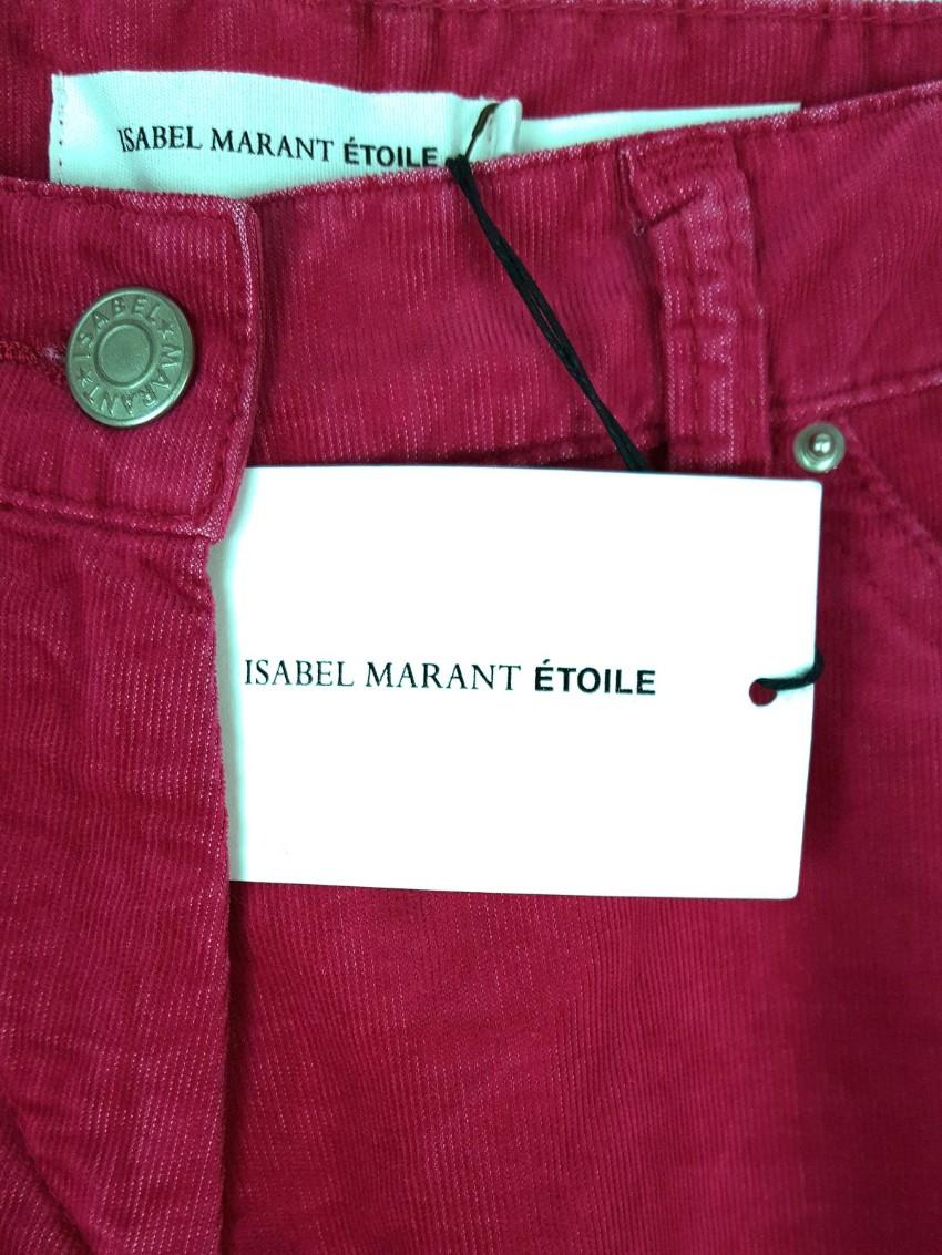 Isabel Marant Etoile Iti skinny corduroy trousers