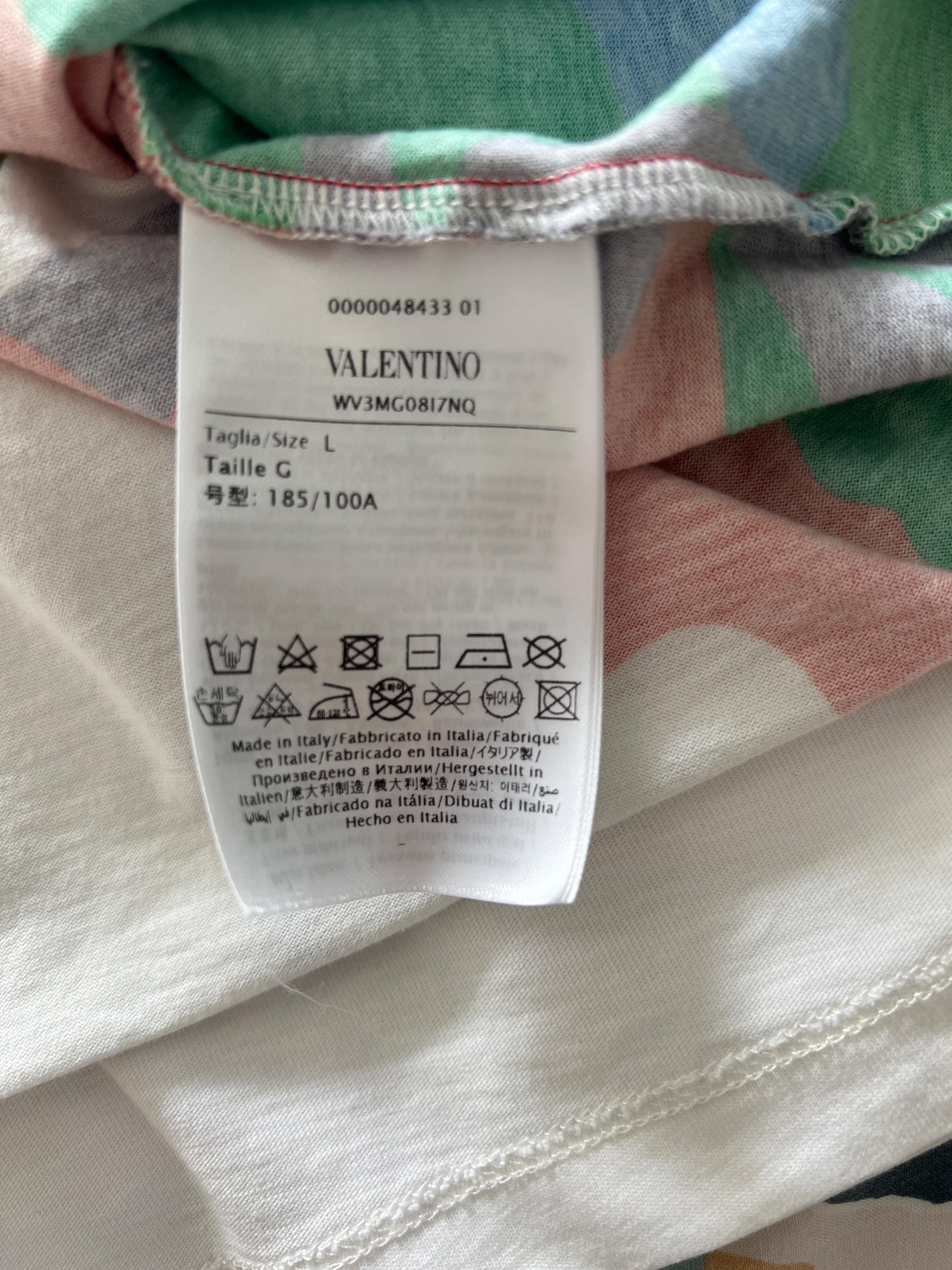 Multicolour VLTN camouflage t-shirt