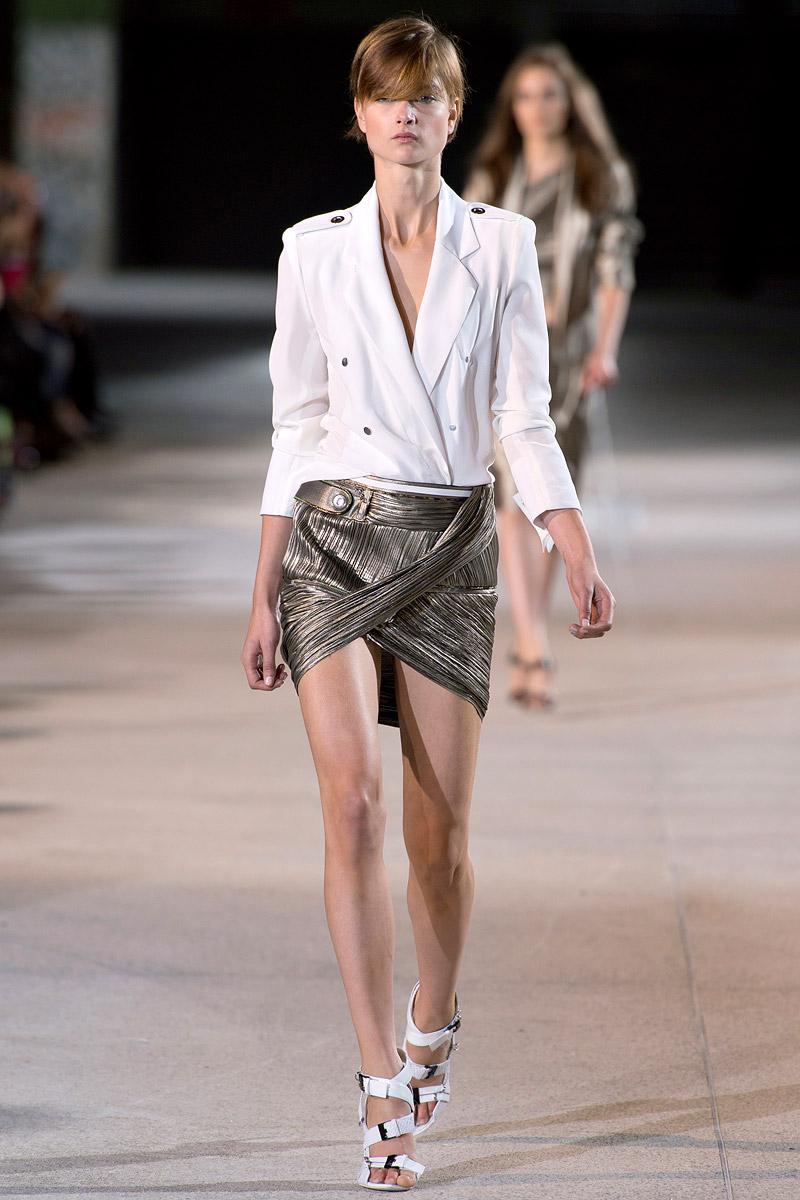 Anthony Vaccarello Silk Blazer