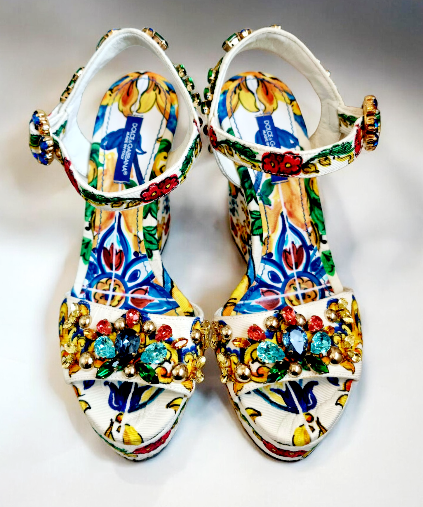 Dolce & Gabbana Majolica Wedges
