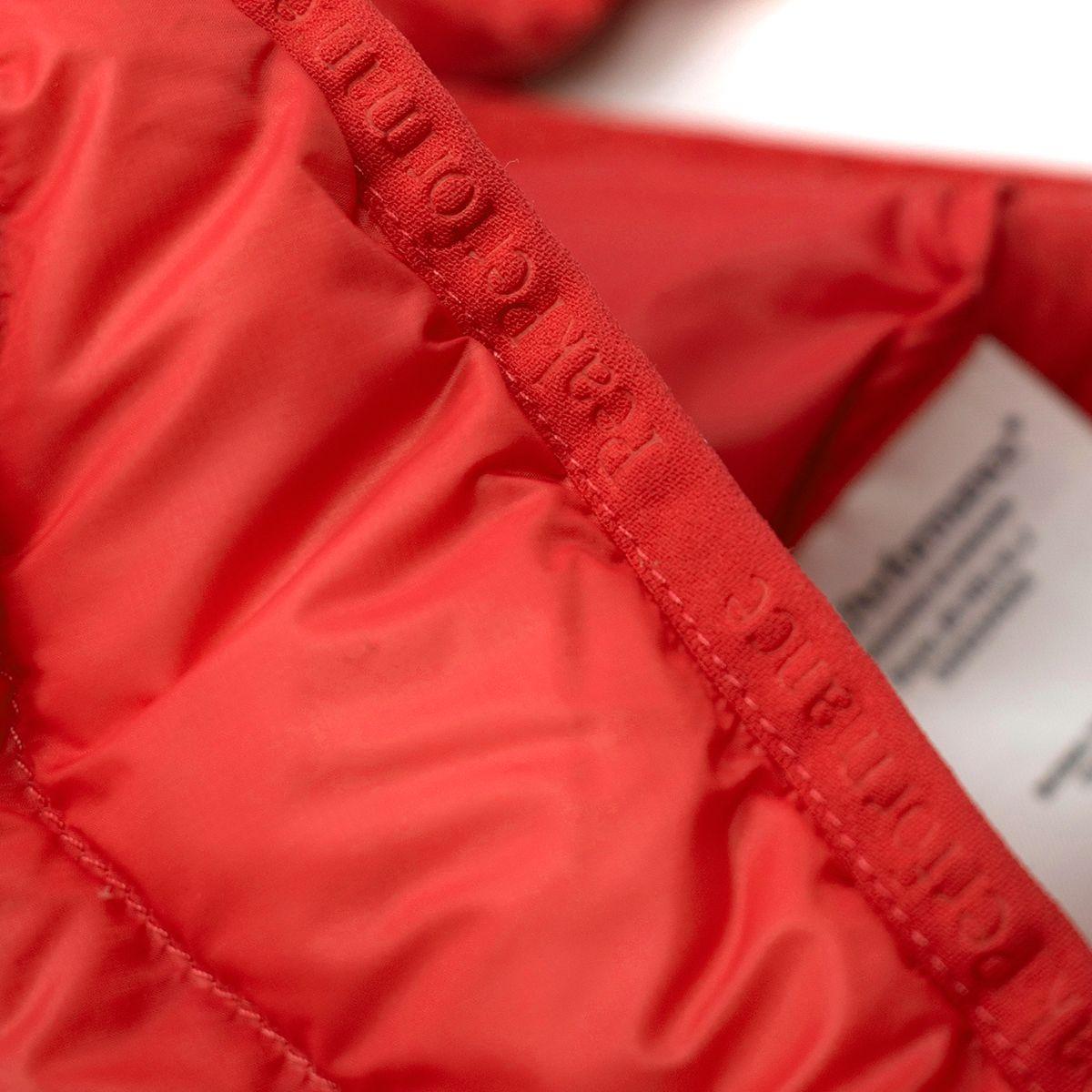 Peak performance Junior Red Unisex Puffer Jacket