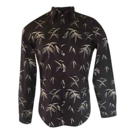 PS Paul Smith Men’s Leaf Print Shirt