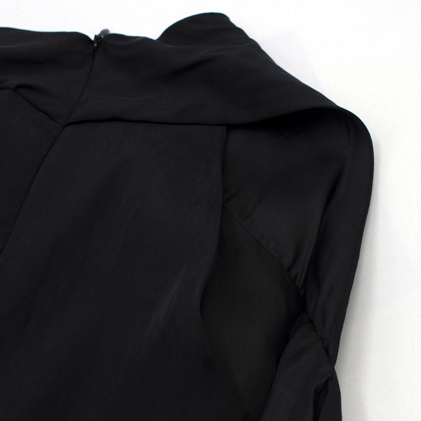 Carven Haut Twill High-neck Sleeveless Top