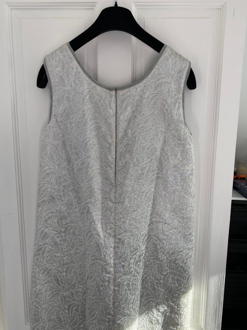 MaxMara silver tunic dress