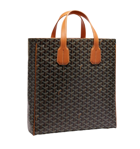 Black & Tan Voltaire Tote Bag
