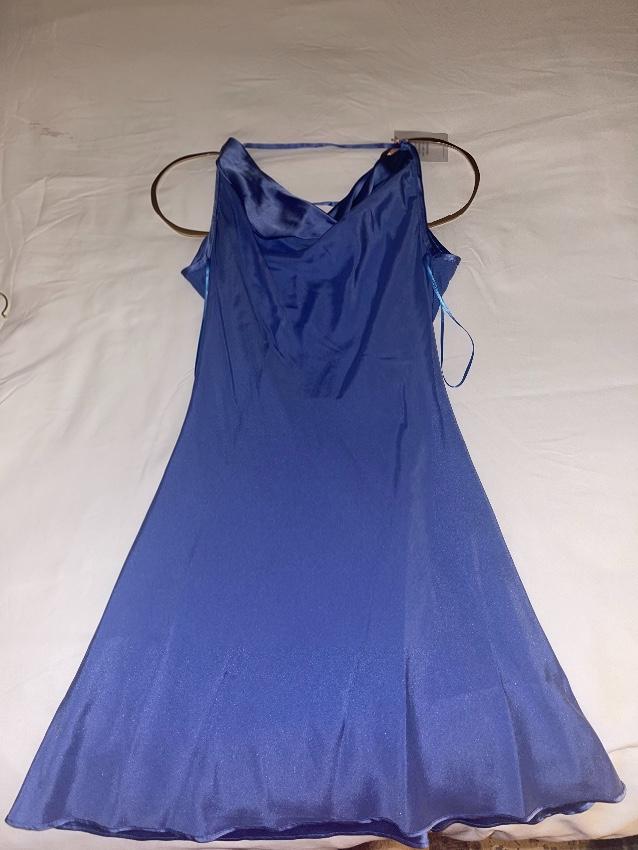 Cult Gaia Tahoe Blue Azariah Mini Dress