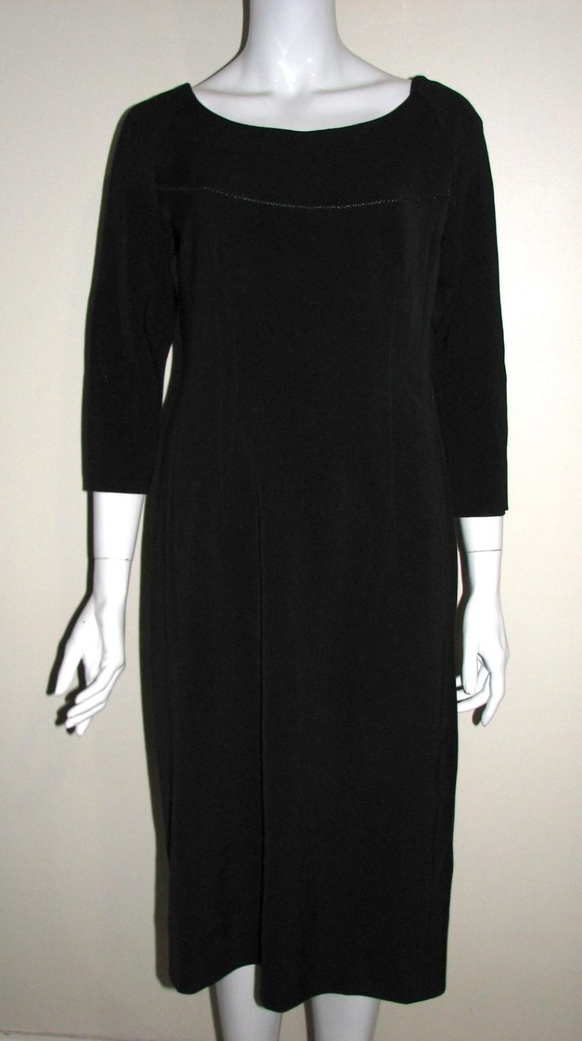 Philosophy Di Alberta Feretti Black Shift Dress