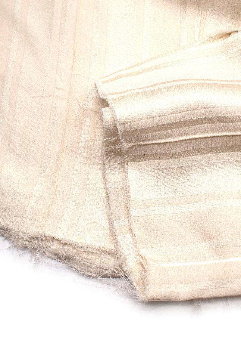 Golden Goose Cream SStar Print Split Hem Joggers