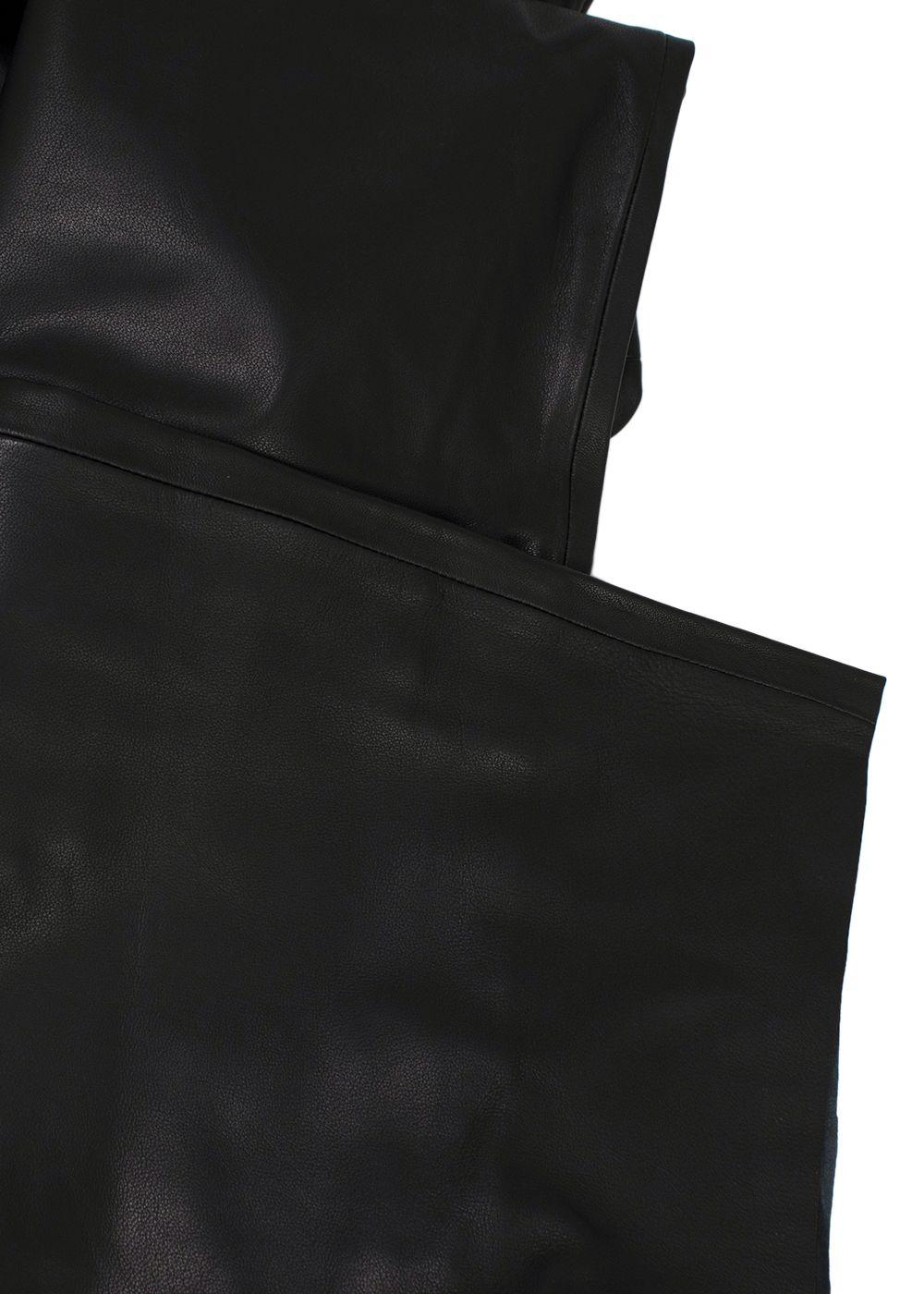 Reformation Veda Cynthia Leather Trousers